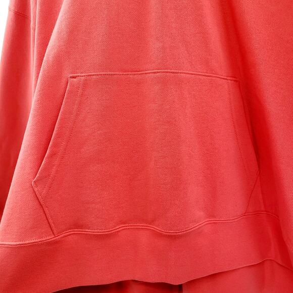 NWT Air Jordan Jumpman Flight Red Orange Loose Fit Active Sweatshirt Plus Sz 1X - Picture 4 of 8